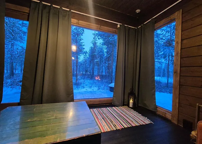 Sled-dog 木屋 罗瓦涅米